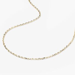 Mejuri 20-22” Solid Gold Necklace Chain